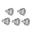 5 Pcs Gu10 4w High Power Led Warm White Led Spotlight Ac 85-265 V - 1