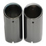 New Car Exhaust Muffler Pair Black B8 Audi A4 Tail Pipe Q5 Tips 1.8T 2.0T - 4