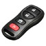 Control Key Shell Keyless Entry Remote Replacement Clicker Nissan - 3