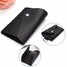 Case Wallet Men Women Purse Hooks Car Key Case Key Holder Leather Key Chains - 2