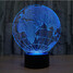 Europe 100 Colorful 3d Led Night Light Decoration Atmosphere Lamp Christmas Light - 1