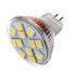 6.5w Warm White Mr11 Smd5050 2pcs 600lm Cool White Decorative 12led Dc12v - 2