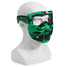 Protect Motorcycle Helmet Lens Green Mask Shield Goggles Full Face Clear Light - 4