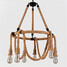 Country Hemp Industrial Retro Rope Pendant Lights - 3