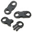 Clasp Plastic 10pcs Paracord Hook Buckles Black Side Release - 5