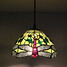 Bedroom Entry Painting Feature For Mini Style Metal Pendant Light Vintage Tiffany 25w - 3