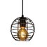 Dining Room Shape Black Europe Style Vintage Globe Chandeliers - 1