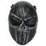 Full Face Mask Skull Eye Paintball War Game Hunting Mesh - 7