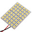 Festoon SMD LED Car Interior T10 48 BA9S DC 12V Light Panel - 6