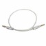 Male Audio PTFE Teflon Cable PC Car AUX Stereo Male Phone IPOD 3.5mm - 2