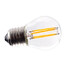 4w Cool White 400lm 5pcs E27 Filament Lamp G45 Ac220v - 2