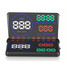 GEYIREN Data Fuel OBD2 RPM Display Display Car Speed HUD EUOBD M9 Consumption Car Driving - 2