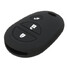 Case For TOYOTA Sienna Tacoma Silicone Key Cover 3 Buttons Remote Key Tundra - 9