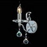 Wall Light Crystal Lights Silver - 2