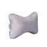 Bone Car Memory Cushion Blue Gray Car Headrest Shape Headrest Pillow - 3