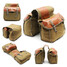 Side Canvas Saddle Bag Luggage Motorcycle Bike Bag - 8