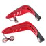 Brush LED Indicator Light Motorcycle Protective Hand Guards DRL - 7