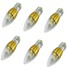 6pcs Candle Bulb 500lm Light Smd3014 Ac85-265 - 1