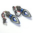Blue Universal Motorcycle LEDs Turn 4 X Light Indicator Lamp - 3