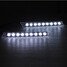 LED Daytime Running Light 2 X AUDI Super White Car - 1