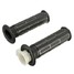 Diameter Motorcycle Handlebar Handle Bar Black Rubber 22mm Grips - 1