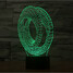 Colorful Abstract 100 Led Night Light Touch Dimming Christmas Light 3d Novelty Lighting Decoration Atmosphere Lamp - 3