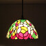 Vintage 25w Painting Feature For Mini Style Metal Tiffany Hallway Pendant Light Entry - 2
