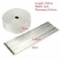 1.5mm Manifold Header Heat Wrap Exhaust Header Pipe Shields Insulation Turbo 5cm x 15M - 2