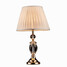 Desk Lamp Shade Crystal Lighting Iron Classic Cloth - 2