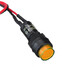 Universal LED Indicator Dash Panel Warning Light 10X10mm Lamp - 6