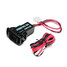 Mobile Dual Honda Car Charger 3A Socket GPS 12V USB Port Power - 1
