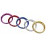 4pcs Audi A3 Decoration Modification Vent Air Conditioning Steel Cars Ring - 1
