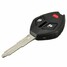 Remote Key Case Shell Mitsubishi Outlander Housing Button Car Fob Blade - 3