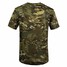 Army Racing Camo T-Shirt Summer Camouflage Tee Casual Hunting Short Sports - 5