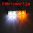 Amber White Emergency Strobe Light Flashing Warning Lamp Bar 12V LED Bulb - 8