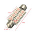 C5W 42mm Light Bulb Pink Canbus Festoon Dome Map Interior SMD LED - 7