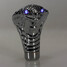 Car Chrome Snake Universal LED Manual Gear Shift Knob Eyes Cobra - 7