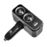 2 Way 90 Degree Rotate Car Cigarette Lighter Socket with USB - 4