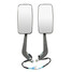 8MM 10MM LED CNC Aluminum Motorcycle Rear View Side Mirrors - 2