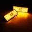 LED Reflector Rectangle Car Motorcycle Rear Tail Brake Stop Light - 8