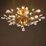 Ceiling Light Hotel Crystal Golden 100 Mounted - 1