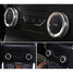 4pcs Ford Edge Decoration Stereo Circle Knob Ring Air Conditioning Knob Cars Alu Ring - 5