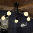 Ceiling Light Pipe Nordic Retro Home Restaurant Loft Iron Dinning Room - 2