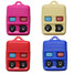 Remote Key Shell Fob Case Ford 4 Button Rubber Pad 4 Color - 1