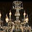 Lights Living Room 110v Crystal Cognac Color Chandelier Luxury K9 - 3