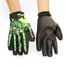 Racing Motorcycle Touch Screen Gloves M L XL Waterproof Windproof Cycling Bone Printing - 1