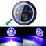 Angle Eyes Hi-Lo Halo Blue Light For Jeep Beam Headlight White DRL 6000K LED Turn 7Inch - 1
