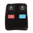 Remote Buttons Keyless Mercury Rubber Ford Lincoln Pad Key - 3