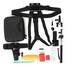 Strap 2 3 4 Head Handheld In 1 Monopod Chest Xiaomi yi Sjcam SJ4000 Gopro Hero Storage Case - 2