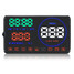 Hud Display Core Tool GEYIREN Alarm Car M9 Dual Car HUD - 1